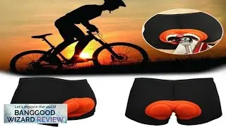 TENGOO Cycling Shorts Breathable Shockproof Comfortable Underpants Sponge Gel 3D Padded Review