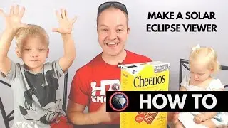 How to make a solar eclipse viewer from a cereal box