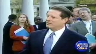 Al Gore Contests 2000 Presidential Election Results