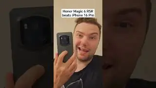 #HonorMagic6RSR beats #iPhone16Pro