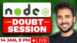 NodeJS Doubt Session ⭕️ complete backend development with nodejs