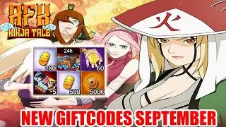 AFK Ninja Tale & 3 New Giftcodes September - Naruto Android iOS