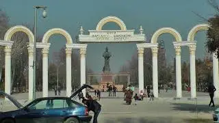 Меняющийся Душанбе. Часть 18. Улица Фирдауси (Коваля) 65,64,63 микрорайоны. Январь 2018