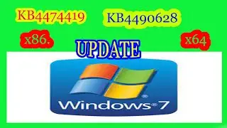 WINDOWS 7 UPDATE TRICK !  KB4474419 x86 x64 UPDATE SEE THIS VIDEO YOUR PROBLEM SOLVED 2021 1000 %
