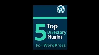 5 Top Directory Plugins for WordPress |#shorts