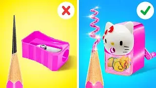 Poor vs Rich School Hacks and Supplies! Unique Gadgets For Lazy and Smart Students by 123 GO!