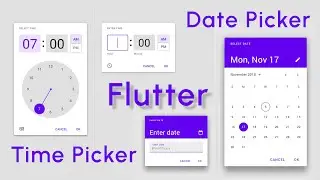 Date and Time Picker in Flutter | Tutorial...