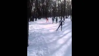 Александр Логинов бежит за ВУЗ