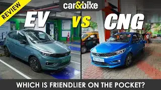 EXCLUSIVE: EV vs CNG: Pros, Cons and Costs Analysed | Ft. Tata Tiago EV, Tiago iCNG AMT
