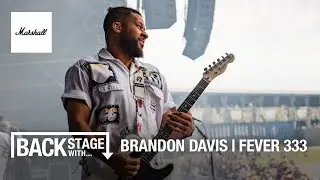 Backstage With Brandon Davis of Fever 333 | Studio Classic | Marshall