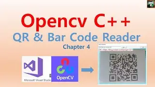 Chapter 4 : QR code & Bar code reader (Opencv C++, MFC, Zbar 64bit, Visual Studio 2019)