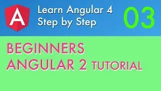 Angular 2 Beginners tutorial: Create Web Application #03 🔥