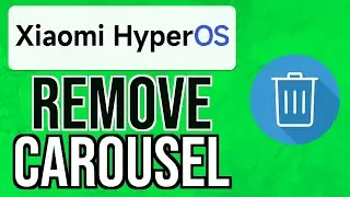 How to REMOVE WALLPAPER CAROUSEL on HYPEROS 2024 | Uninstall Wallpaper Carousel