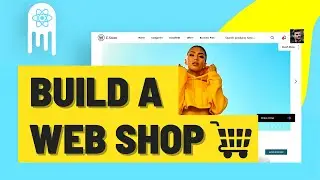 ECommerce Web Shop - Build & Deploy an Amazing App | React.js, Commerce.js, Stripe