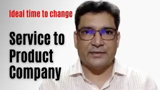 What is the ideal time to switch from Service Based To Product Based Company in the IT Industry?