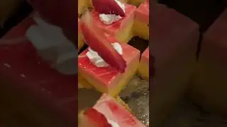 Strawberry Mango Mousse Cake Recipe 