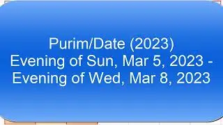 Purim: When Is It And How To Celebrate The Feast Of Lots/Pur Adar 13-14