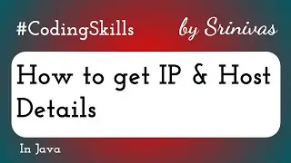 How to get IP Address in Java | Coding Skills