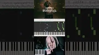 Исповедь - Shaman (кавер на пианино/ноты/Synthesia)