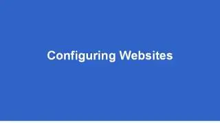 IIS 6   Configuring Websites