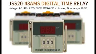 JSS20 48AMS циклическое реле времени с таймером