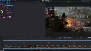 Davinci Resolve GPU Test ARC 380 vs RX 7600 Rendering Time