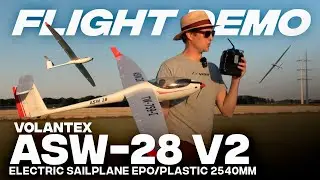 Flight Demo - Volantex 759-1 ASW28 V2