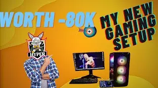 MY NEW GAMING PC WORTH -80K |LIVE STREAMING | GRAPHICS CARD-AMD RADEON RX6600||