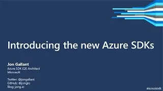 Introducing the new Azure SDKs