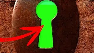 Key Hole With Green Screen - Key Hole With Chroma key