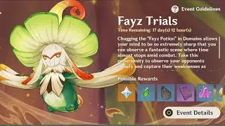 Fayz Trials Event - GENSHIN IMPACT