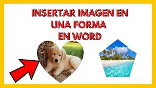 ✅ Insertar una IMAGEN dentro de una  FORMA en WORD