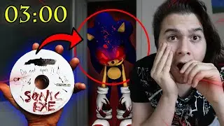 *HAUNTED CD* DO NOT PLAY SONIC.EXE OFF THE DARK WEB! (I Summoned Sonic.EXE)