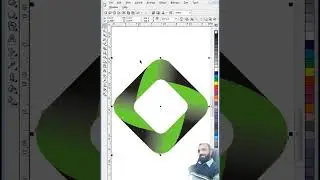 Coreldraw Design, 3d Design in Coreldraw #coreldraw  #logodesign #graphicdesign #art #3dart #shorts