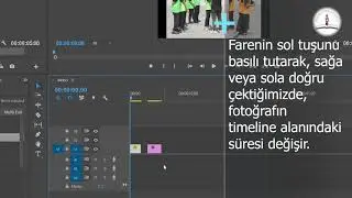 6 Premiere pro Görsellerin Süresini Ayarlama