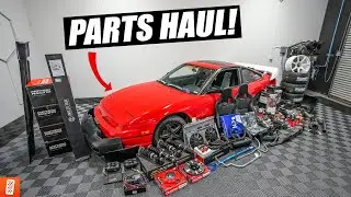 1990 Nissan S13 240SX gets a MASSIVE PARTS HAUL! @throtl #throtlDreamBuild7