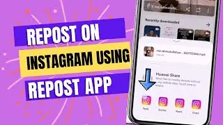 How to repost on Instagram using repost app