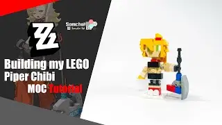 LEGO Zenless Zone Zero Piper Wheel Chibi MOC Tutorial | Somchai Ud