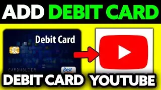 How To Add Debit Card to Youtube (2024) - Step by Step