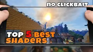 TOP 5 BEST SHADERS for minecraft pe 1.14 - 1.16 / REALISTIC ULTRA SHADERS for MCPE