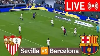 🔴LIVE : Sevilla vs Barcelona | LaLiga 2024-25 Full Match Live Streaming Today