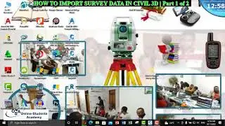 HOW TO IMPORT SURVEY DATA IN TO CIVIL 3D | Part 1 of 2
