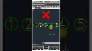 Tcircle Commnad In Autocad.  