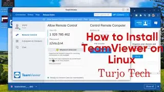 How to Install TeamViewer on Linux || Install TeamViewer on Ubuntu || Turjo Tech