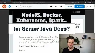 Five Minute Friday #007: Senior Java Dev Panic: Docker, Kubernetes, Spark, NodeJS | Java