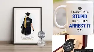 Police Academy Graduation Gifts - Best Police Academy Graduation Gifts On Etsy