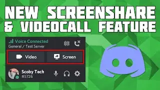 Discords NEW Screensharing and Video Call in Lobby! Screenshare/Video Call in a Discord Lobby