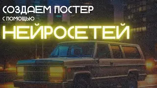 Создаем постер с помощью нейросетей