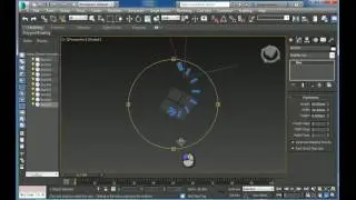 Using Array comand to create spiral stairs in Autodesk 3ds max