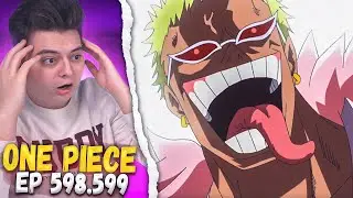 Джокер... Донкихот Дофламинго! Ван-Пис 598-599 серия | Реакция на аниме